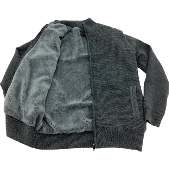 Emanuel Ungaro | Men's Zip Up Sweater | Various Sizes | Dark Grey - Picture 2 of 2